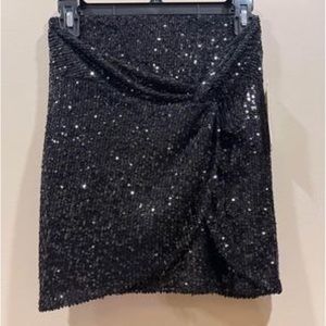 sequin skirt